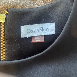 Black Sheath Knee Length Dress